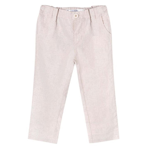 Toby Linen Pants-Sand
