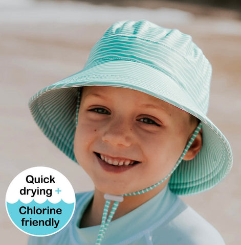 Boys Kids Swim Legionnaire Beach Hat- Stripe SS22