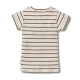Hazelwood Ercu Organic Stripe Rib Top SS21
