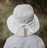 Heritage Explorer Kids Reversible Sun Hat- Finley/ Blanc