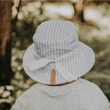 Boys Heritage Explorer Kids Reversible Sun Hat Finley/ Blanc SS21