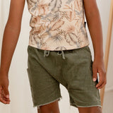 Sage Corduroy Pocket Shorts SS21
