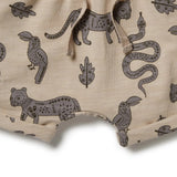 Azzad Organic Tie Front Short- organic slub cotton SS21