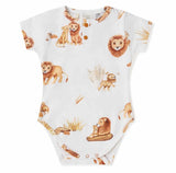 Lion Organic Short Sleeve Bodysuit SS22