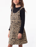 Zebra Pinafore