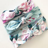 Tropical Breeze Print Top Knot Headband