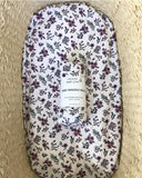 Spring Flowers Jersey Wrap with Topknot Headband