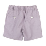Toby Linen Shorts- grey