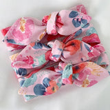 Poppy Pink Top Knot Headband