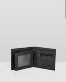 UNIT TRACT MENS WALLET- BLACK