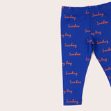 Sundays Leggings- Bright Blue