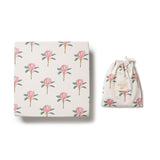 Organic Cot Sheet- Pretty Protea- organic Cotton