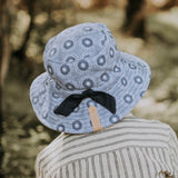 Boys Heritage Explorer Kids Reversible Sun Hat Norman/ Indigo SS21