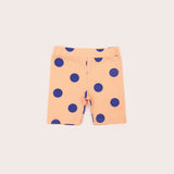 Dotty Bike Shorts- Peach SS21