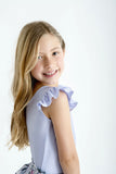Lilac Luxe Frill Leotard