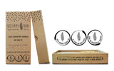 Shellamy Baby 3 piece Wooden Baby Hairbrush & Comb Set