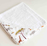Safari Organic Hooded Baby Towel