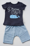 Woven chambray shorts BUB16-611