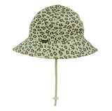 Girls Ponytail Bucket Hat Leopard Print SS21