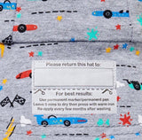 Boys Toddler Bucket Hat Racer Print
