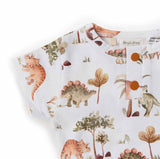 Dino Organic Short Sleeve Bodysuit SS22