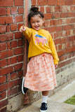 Super You Midi Skirt- Peach