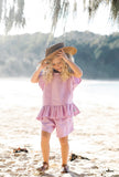 Lilac Curved Shorts SS21