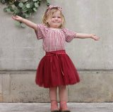 Christmas Burgundy Red Tutu SS21