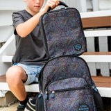 Retro Insulated Lunch Bag