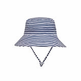 Kids Beach Hat Bucket UPF50+ Stripe Print