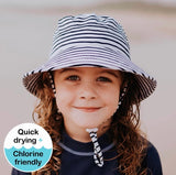Kids Beach Hat Bucket UPF50+ Stripe Print