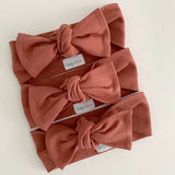 RUST BOW KNOT HEADBAND