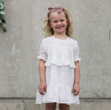 Christmas Pearl Tiered Ruffle Dress SS21