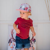 Vintage Floral Cap