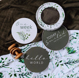 Enchanted & Olive Reversible Milestone Cards