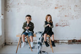 Boys Stitched Denim Shorts