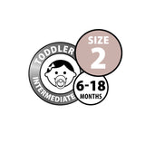 BIBS Colour Night Glow- Size Two | Sage 2pack