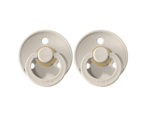 BIBS Colour - Size Three | Sand (Light Grey) 2pack