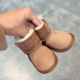 Platinum Baby Bootie- Chestnut