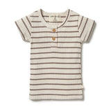 Hazelwood Ercu Organic Stripe Rib Top SS21