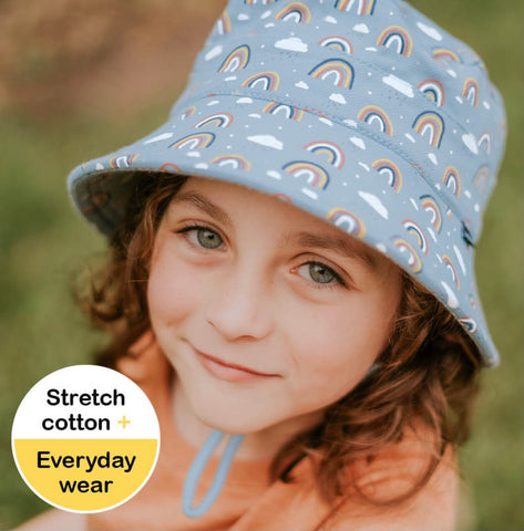 Kids Classic Bucket Sun Hat- Rainbow SS22