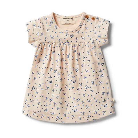 Hugs & Kisses Smock Dress