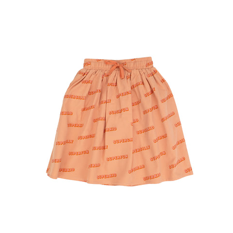 Super You Midi Skirt- Peach