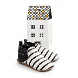 Slip-on Black & white stripe