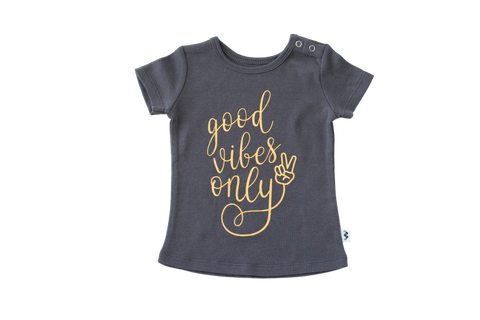 Vibes S/S Tee-brown