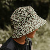 Boys Kids Bucket Hat Leopard Print SS21
