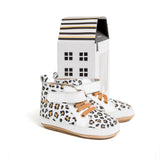 Hi-Top White leopard