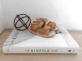 Madison Sandal- Brown Wax Leather