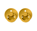 BIBS Colour- Size One | Mustard 2 pack