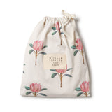 Organic Cot Sheet- Pretty Protea- organic Cotton